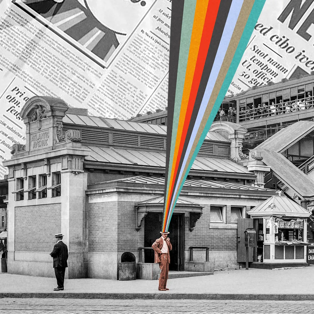 Standing Man Surreal